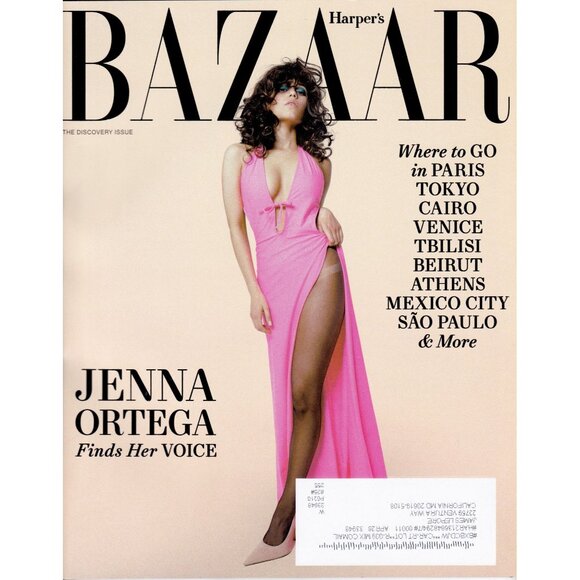 Harpers Bazaar Jenna Ortega Issue Fashion & Culture Insights Summer 2025 - Picture 1 of 2